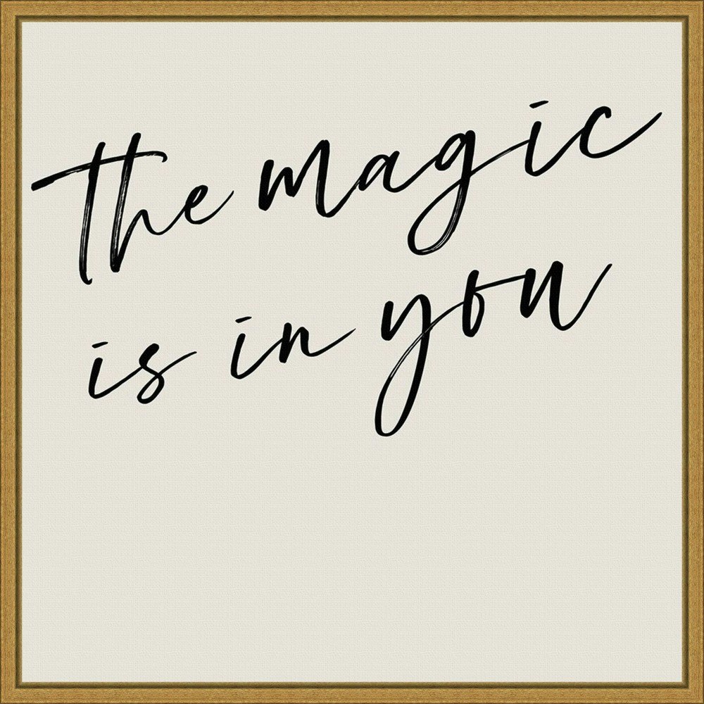 16" x 16" You're Magic I by Anna Hambly Framed Wall Canvas: $73.99 16" x 16" You're Magic I by Anna Hambly Framed Wall Canvas: $73.99