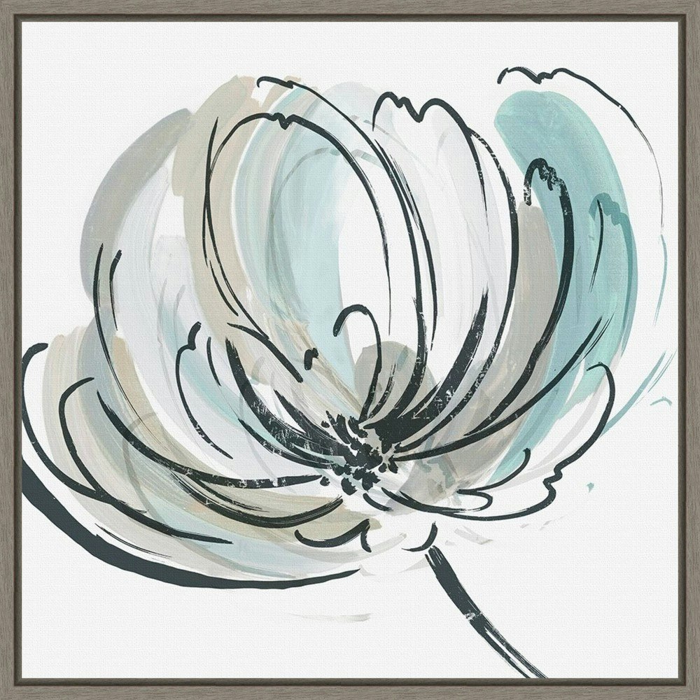 16" x 16" May Poem II Framed Canvas Wall Art: $78.99 16" x 16" May Poem II Framed Canvas Wall Art: $78.99