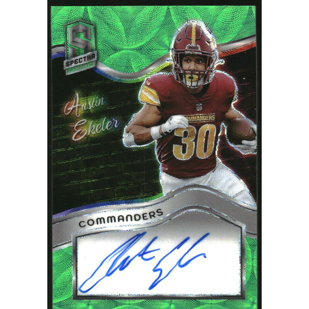 2024 Panini Spectra Austin Ekeler Colorgraphs Neon Green Trading Card: $18 2024 Panini Spectra Austin Ekeler Colorgraphs Neon Green Trading Card: $18