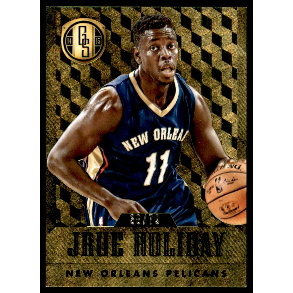 2014-15 Panini Gold Standard Jrue Holiday Card #57: $10 2014-15 Panini Gold Standard Jrue Holiday Card #57: $10
