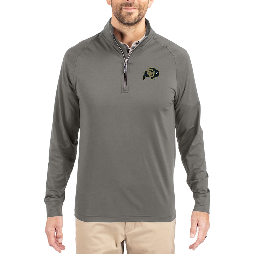 Cutter & Buck Colorado Buffaloes Eco Knit Quarter-Zip Pullover: $99.99 Cutter & Buck Colorado Buffaloes Eco Knit Quarter-Zip Pullover: $99.99