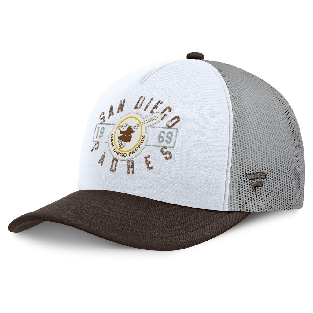 Men's San Diego Padres A-Frame Foam Trucker Hat: $29.99 Men's San Diego Padres A-Frame Foam Trucker Hat: $29.99
