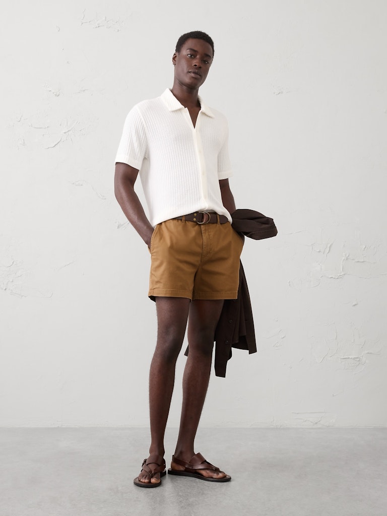 Slim-Fit 5-Inch Summerweight Chino Shorts: $49.97 Slim-Fit 5-Inch Summerweight Chino Shorts: $49.97