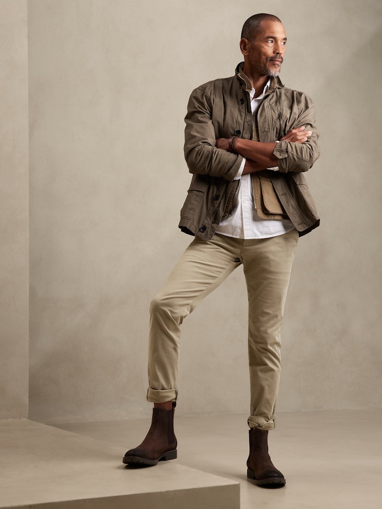 Skinny Lived-In Chino: $47.50