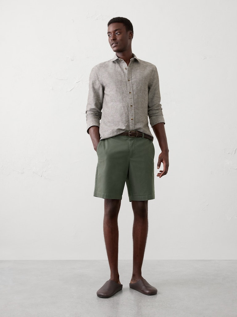 9-Inch Slim-Fit Lived-In Shorts: $30 9-Inch Slim-Fit Lived-In Shorts: $30