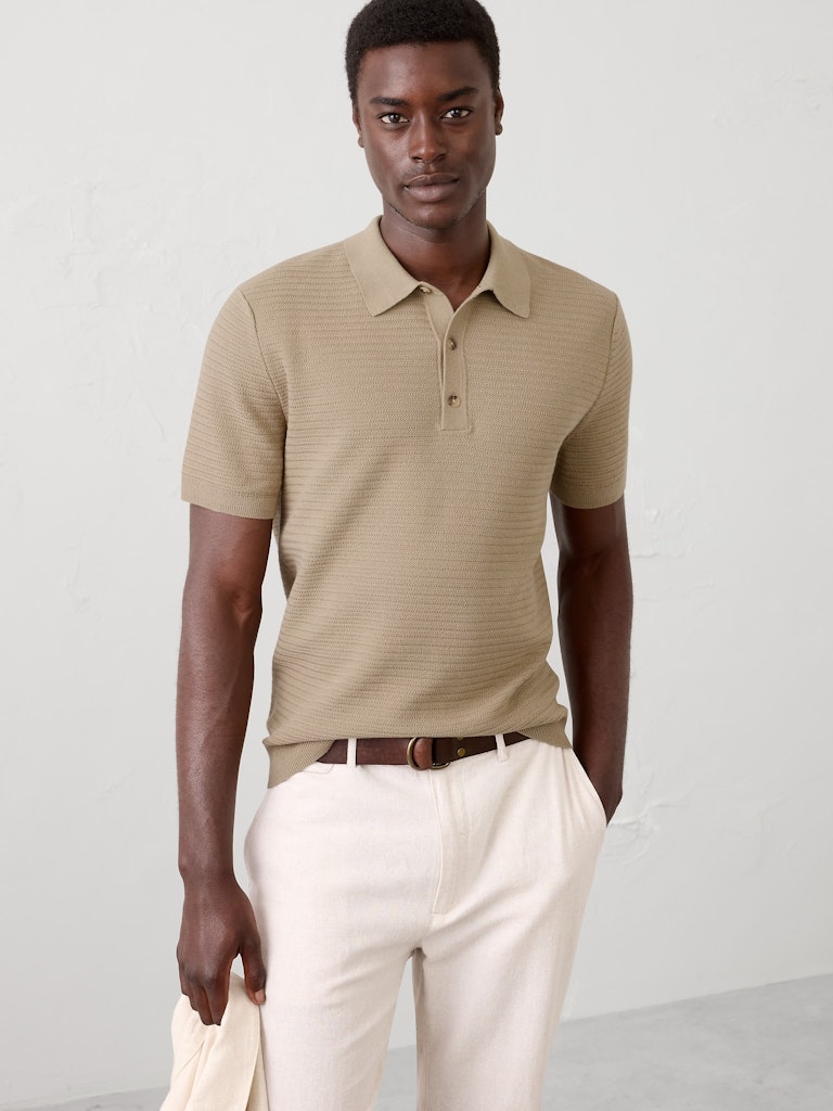 Textured Sweater Polo: $59.97 Textured Sweater Polo: $59.97