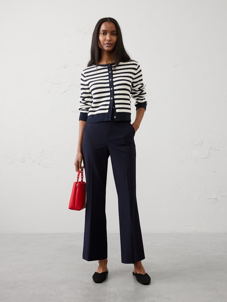 Hayden Sculpted High-Rise Bootcut Cropped Pant: $45 Hayden Sculpted High-Rise Bootcut Cropped Pant: $45