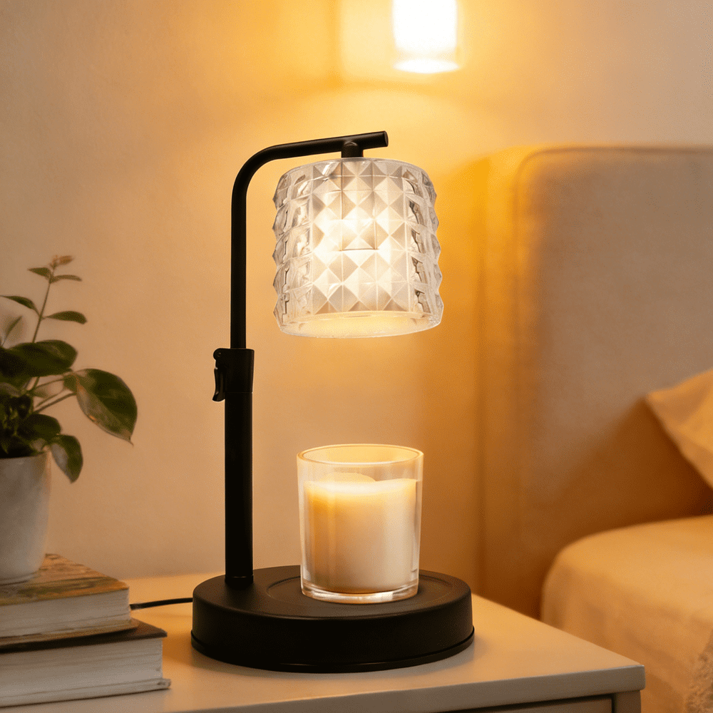 Candle Warmer Lamp with Timer and Dimmer: $19.39