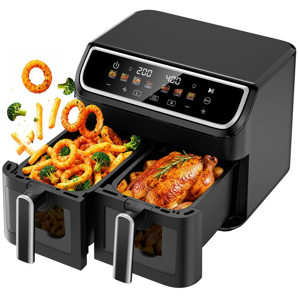 10-Quart Dual Basket Air Fryer Oven: $89.99 10-Quart Dual Basket Air Fryer Oven: $89.99