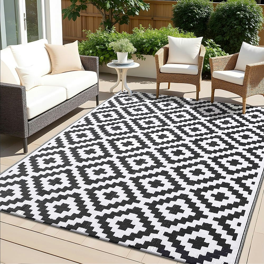 Smiry 5x8-Foot Reversible Outdoor Rug: $22.69 Smiry 5x8-Foot Reversible Outdoor Rug: $22.69