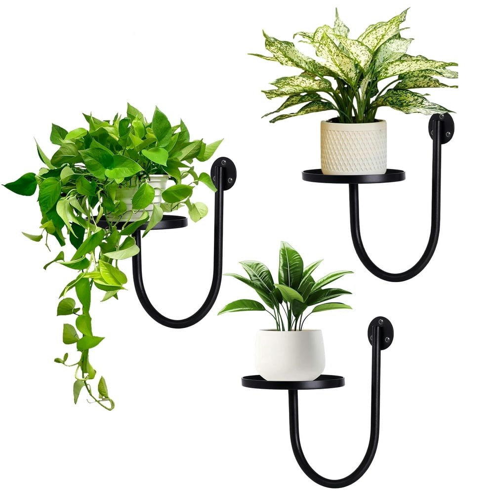 Foukus Wall Mounted Plant Holder 3-Pack: $19.49 Foukus Wall Mounted Plant Holder 3-Pack: $19.49