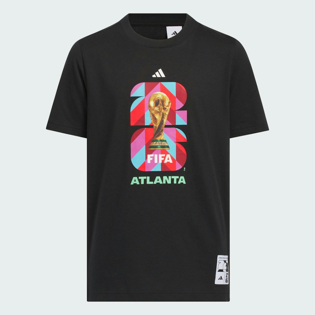 FIFA World Cup 26 Atlanta Host City Junior Graphic T-Shirt: $45 FIFA World Cup 26 Atlanta Host City Junior Graphic T-Shirt: $45