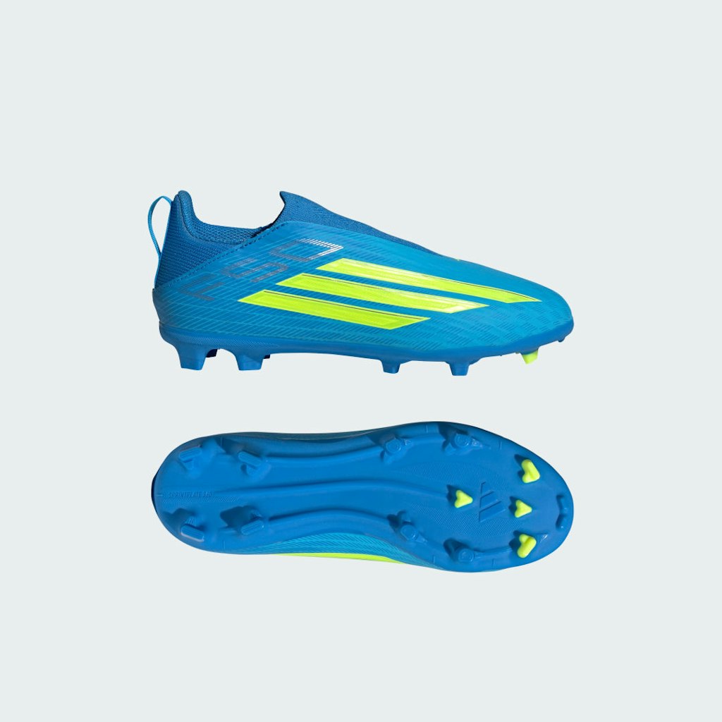 Adidas F50 League Laceless Firm Ground Kids' Soccer Cleats: $70