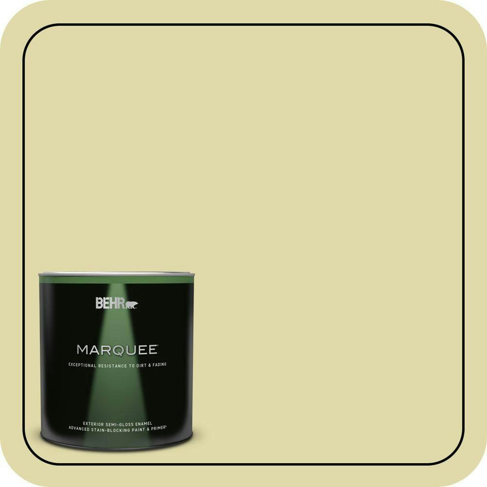 Home Decorators Collection Fresh Willow Semi-Gloss Exterior Paint & Primer 1-Quart: $35.98 Home Decorators Collection Fresh Willow Semi-Gloss Exterior Paint & Primer 1-Quart: $35.98