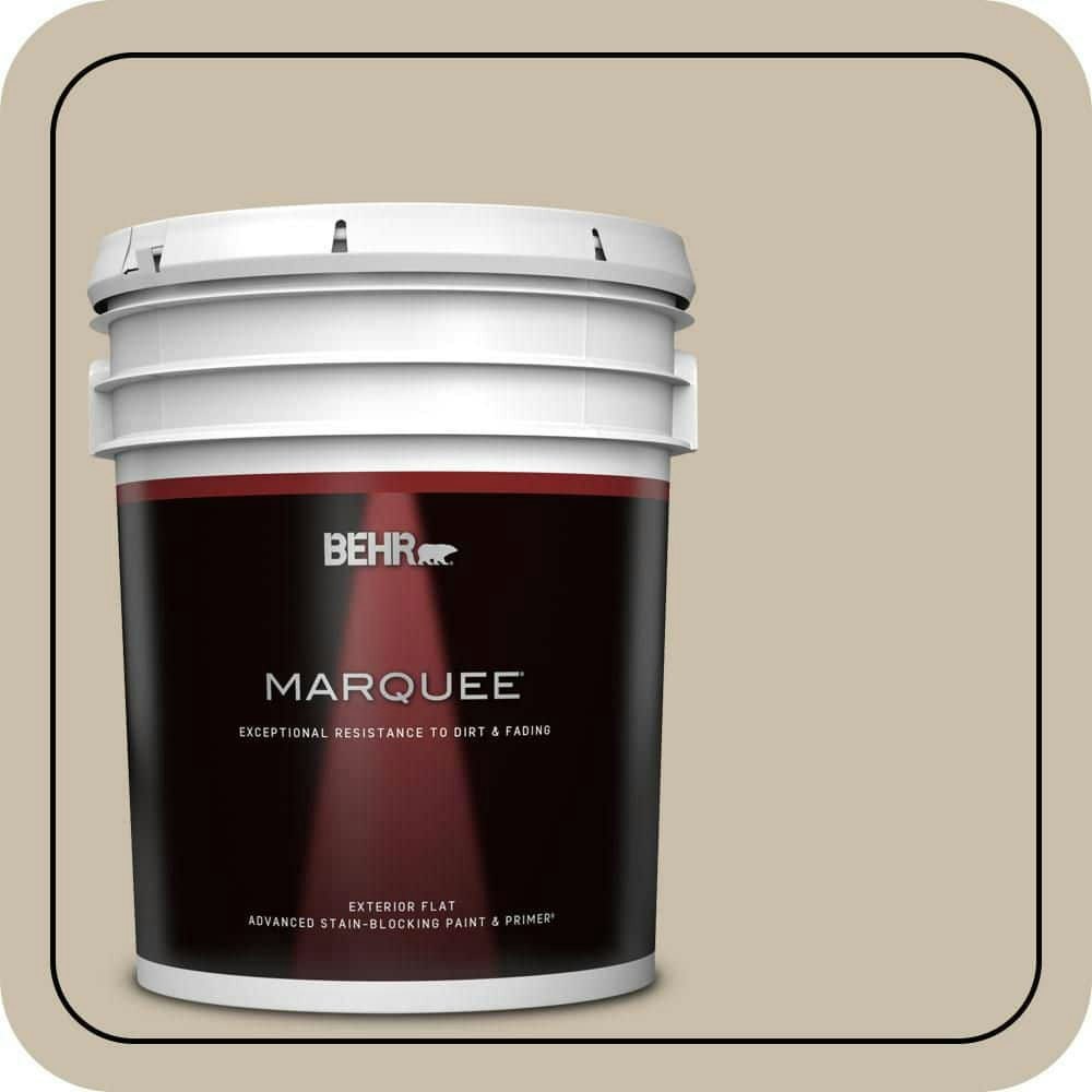 Home Decorators Collection Bungalow Beige 5-Gallon Flat Exterior Paint and Primer: $315