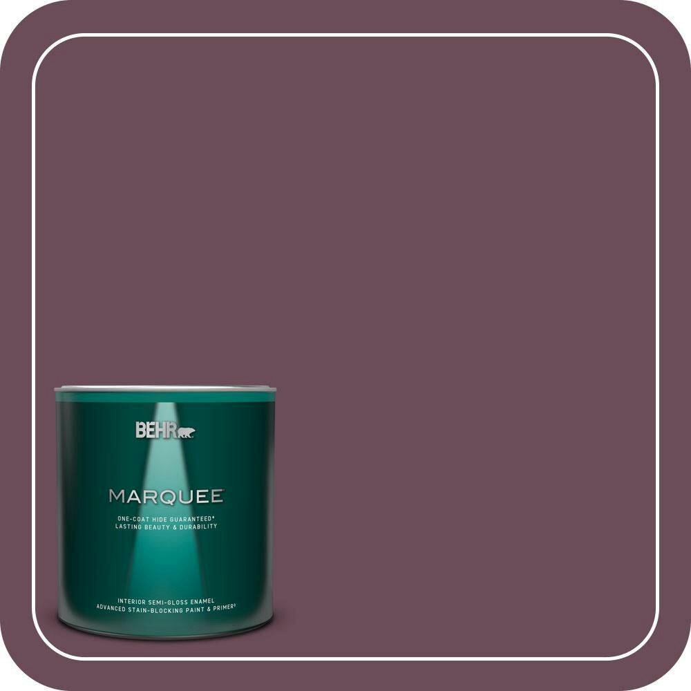 Spiced Plum Semi-Gloss Interior Paint and Primer 1-Quart Can: $29.98 Spiced Plum Semi-Gloss Interior Paint and Primer 1-Quart Can: $29.98