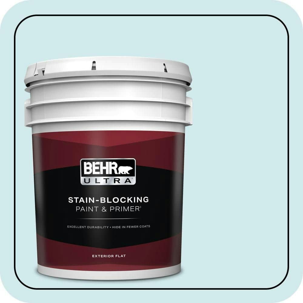 Behr Mineral Water Flat Exterior Paint and Primer 5-Gallon: $273 Behr Mineral Water Flat Exterior Paint and Primer 5-Gallon: $273