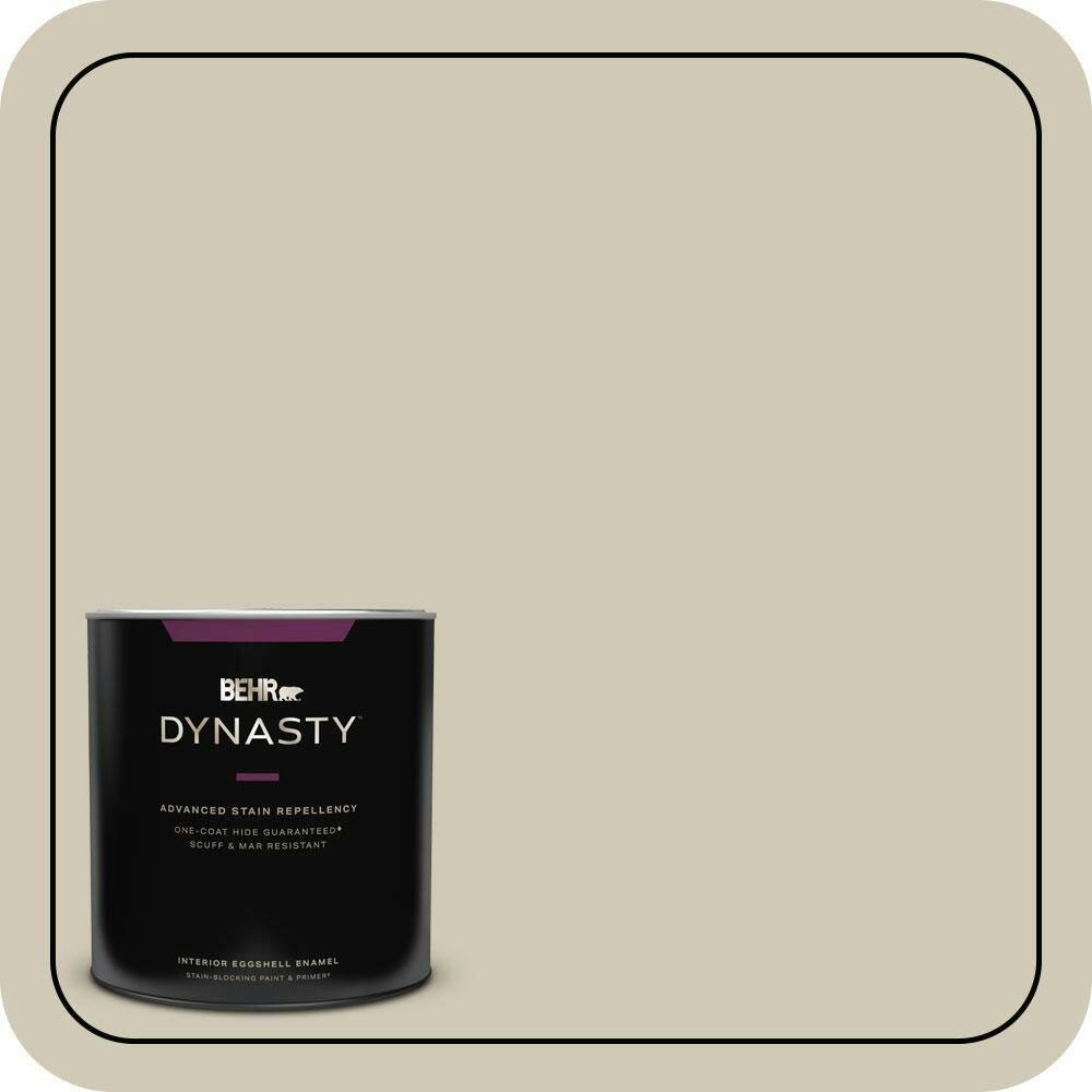 Behr Premium Plus 1-Quart Unmarked Trail Eggshell Interior Paint and Primer: $32.98 Behr Premium Plus 1-Quart Unmarked Trail Eggshell Interior Paint and Primer: $32.98