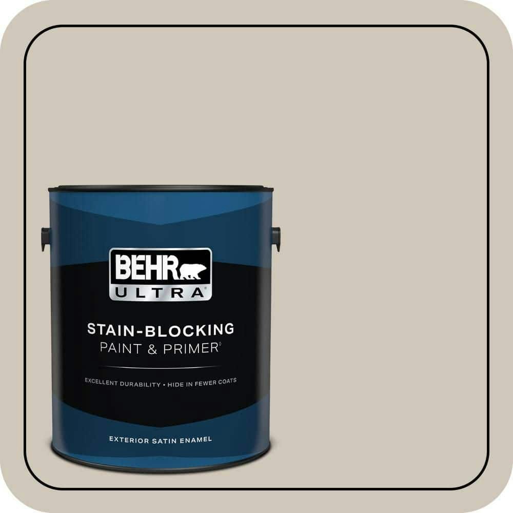 Behr 1-Gallon Cappuccino Froth Satin Exterior Paint and Primer: $59.98 Behr 1-Gallon Cappuccino Froth Satin Exterior Paint and Primer: $59.98