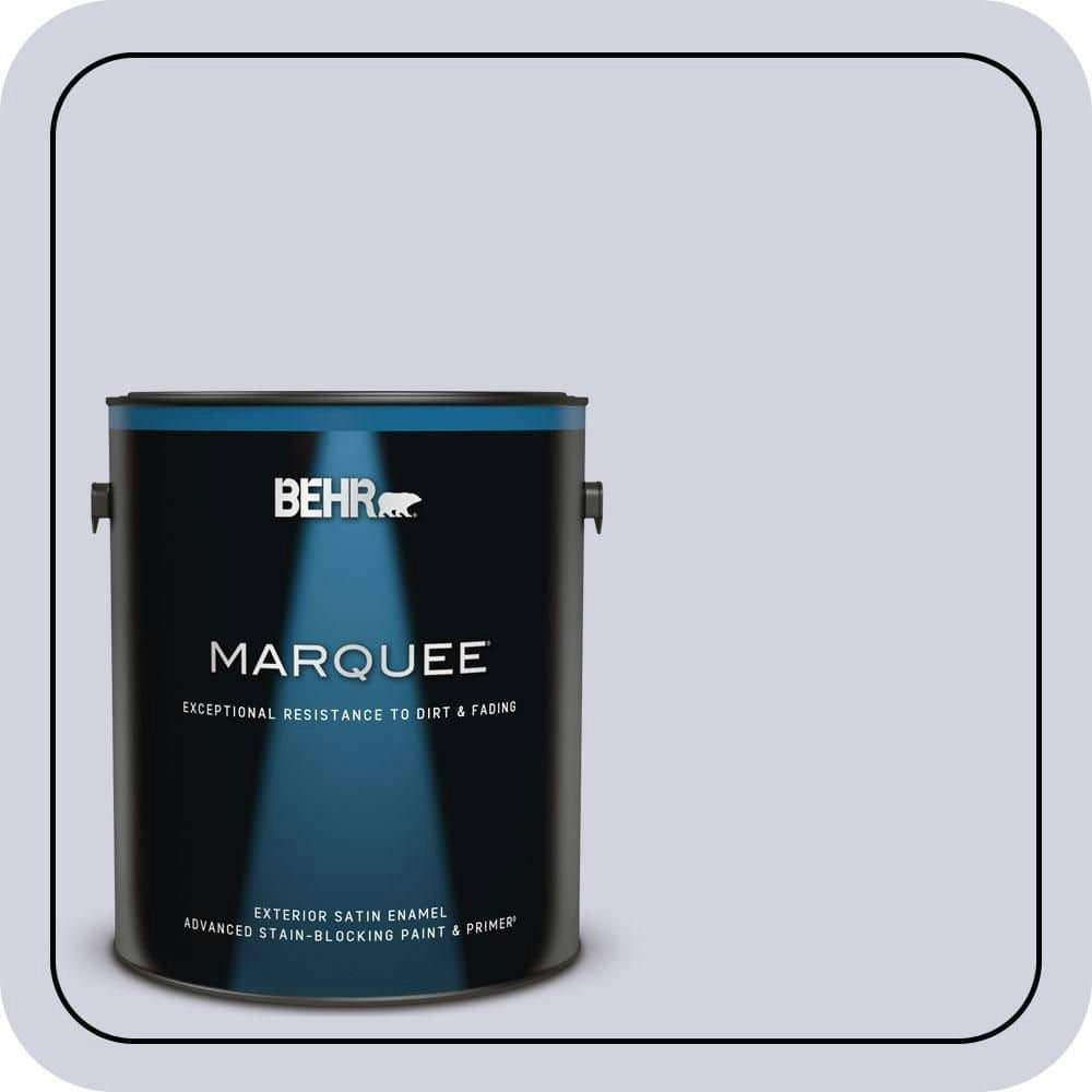Behr Courteous Satin Enamel Exterior Paint & Primer 1-Gallon: $69.98 Behr Courteous Satin Enamel Exterior Paint & Primer 1-Gallon: $69.98