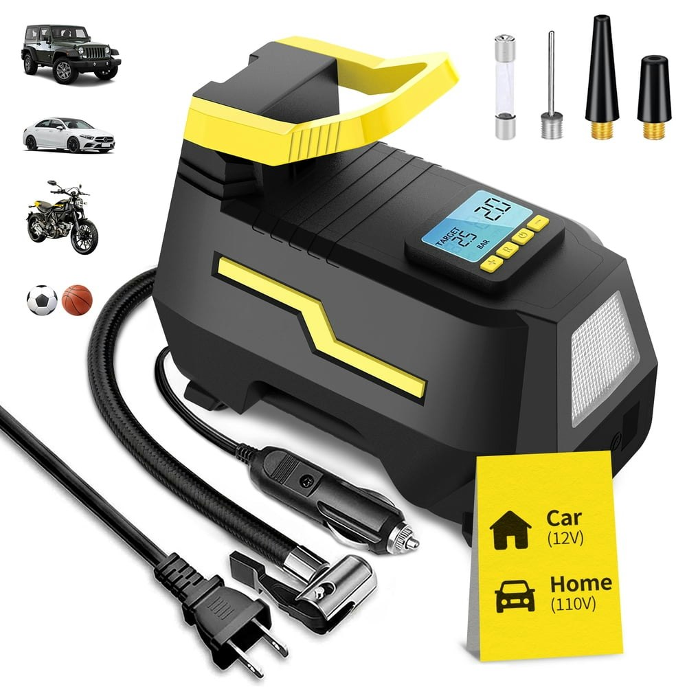 VacLife 12V/110V Portable Air Compressor: $32.28 VacLife 12V/110V Portable Air Compressor: $32.28