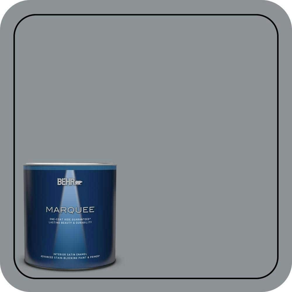 Behr Dark Pewter Satin Interior Paint and Primer 1-Quart: $28.98