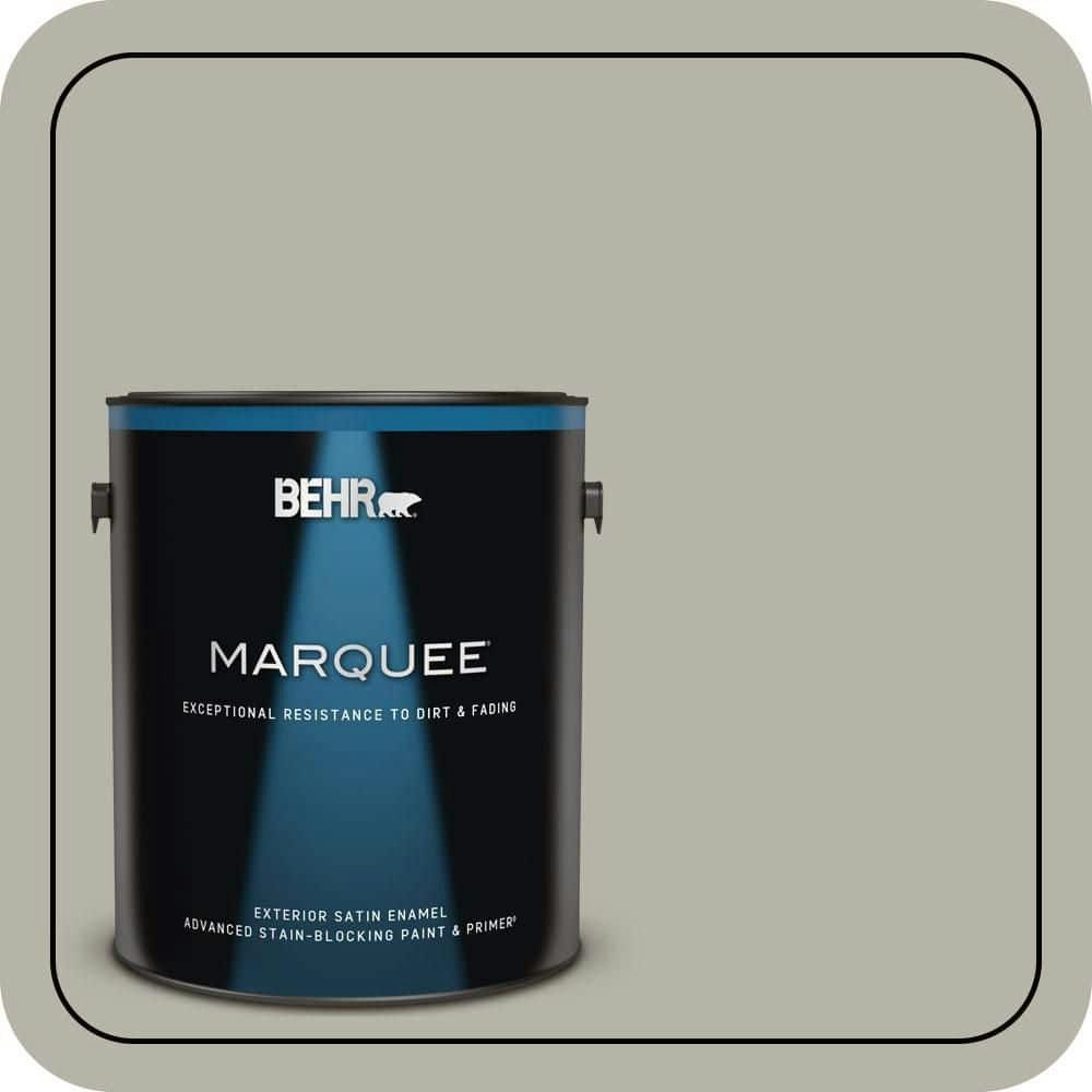 Behr Arid Plains 1-Gallon Satin Exterior Paint and Primer: $69.98 Behr Arid Plains 1-Gallon Satin Exterior Paint and Primer: $69.98