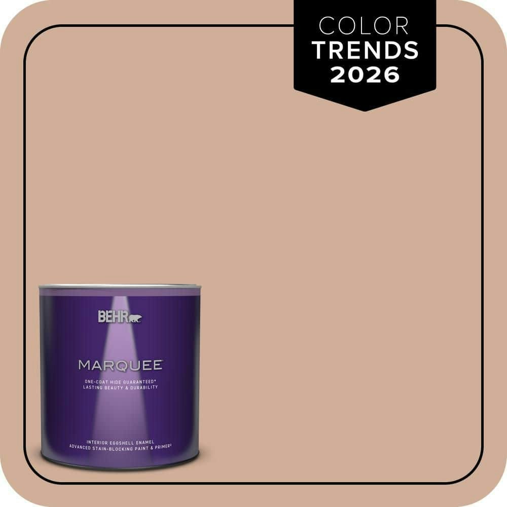 Behr Iced Copper Eggshell Interior Paint & Primer 1-Quart: $27.98 Behr Iced Copper Eggshell Interior Paint & Primer 1-Quart: $27.98