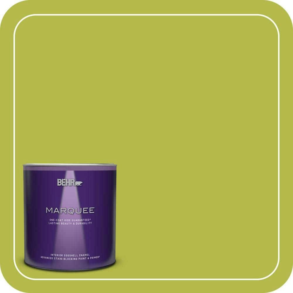 Behr Japanese Fern Eggshell Interior Paint and Primer 1-Quart: $27.98 Behr Japanese Fern Eggshell Interior Paint and Primer 1-Quart: $27.98