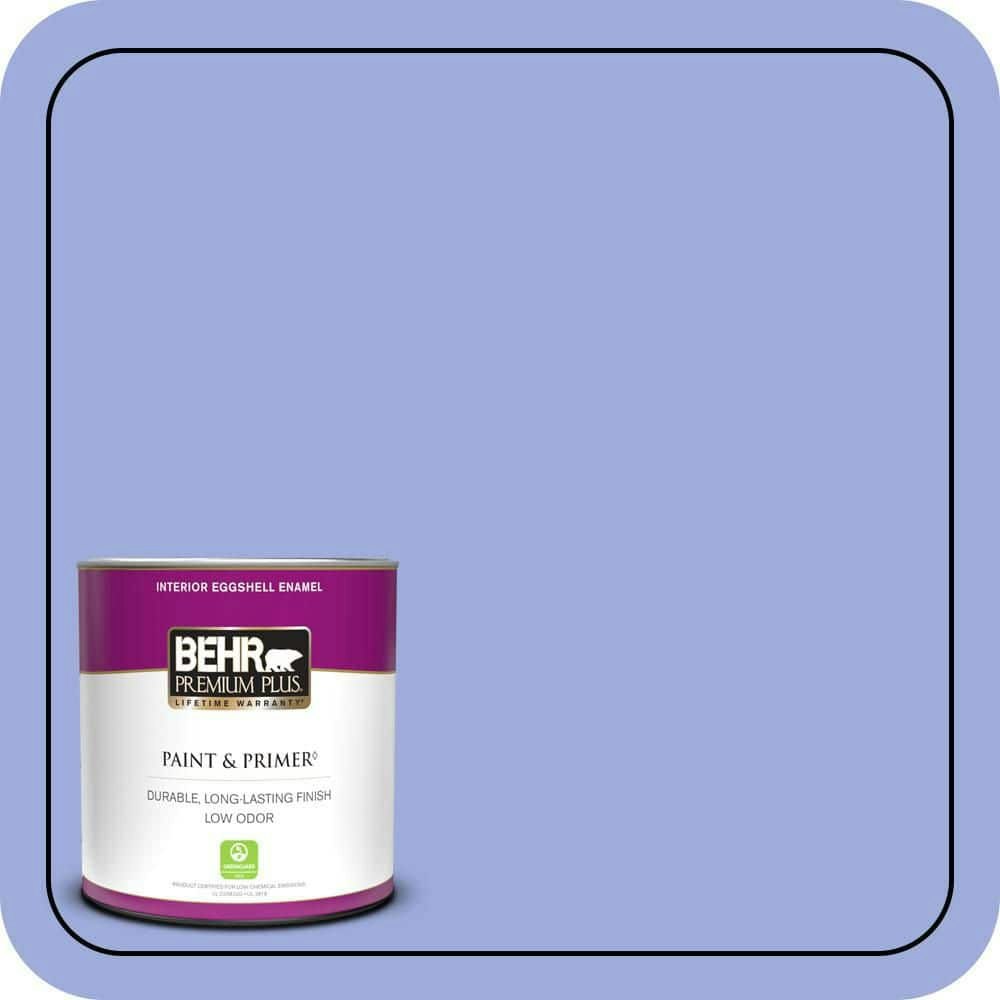Lavender Sky Eggshell Interior Paint and Primer 1-Quart: $18.48 Lavender Sky Eggshell Interior Paint and Primer 1-Quart: $18.48
