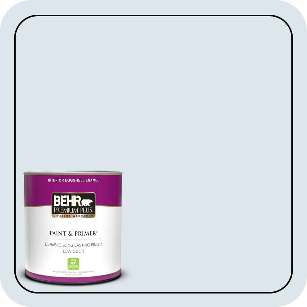 Behr Eggshell Enamel Interior Paint and Primer 1-Quart: $18.48 Behr Eggshell Enamel Interior Paint and Primer 1-Quart: $18.48