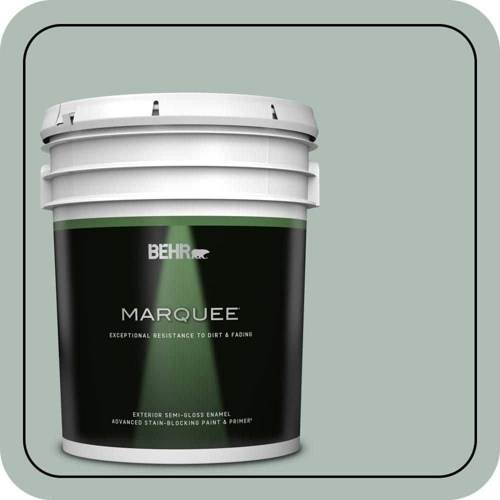 Home Decorators Collection 5-Gallon Dew Semi-Gloss Exterior Paint and Primer: $335 Home Decorators Collection 5-Gallon Dew Semi-Gloss Exterior Paint and Primer: $335