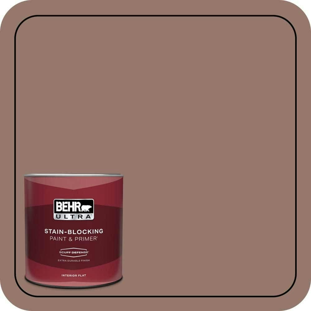Behr Chocolate Delight Extra Durable Interior Flat Paint & Primer 1-Quart Can: $21.98 Behr Chocolate Delight Extra Durable Interior Flat Paint & Primer 1-Quart Can: $21.98