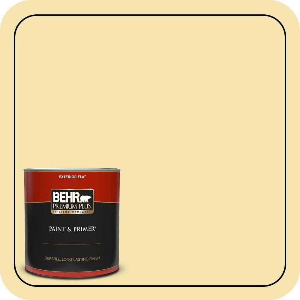 Behr Sweet Corn Exterior Paint and Primer 1-Quart: $23.98 Behr Sweet Corn Exterior Paint and Primer 1-Quart: $23.98