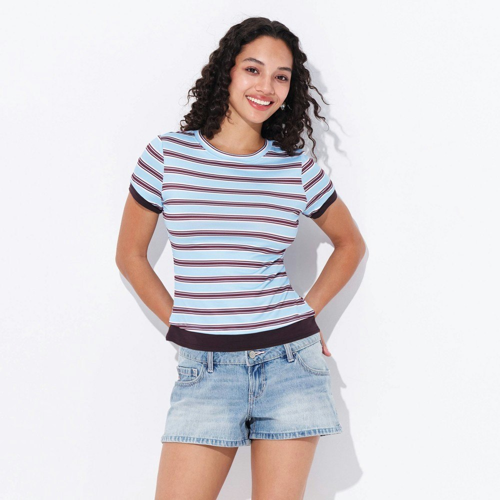 Wild Fable Women's Short Sleeve Layered T-Shirt: $18 Wild Fable Women's Short Sleeve Layered T-Shirt: $18
