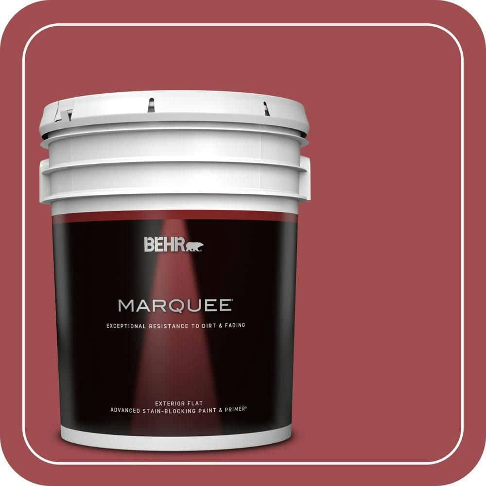 Behr Powder Room Flat Exterior Paint and Primer 5-Gallon: $315