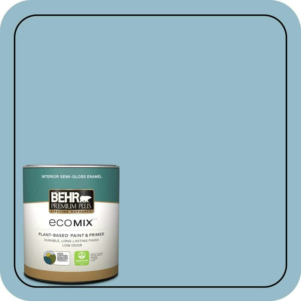 Sydney Harbour Semi-Gloss Enamel Interior Paint and Primer 1-Quart Can: $22.48 Sydney Harbour Semi-Gloss Enamel Interior Paint and Primer 1-Quart Can: $22.48