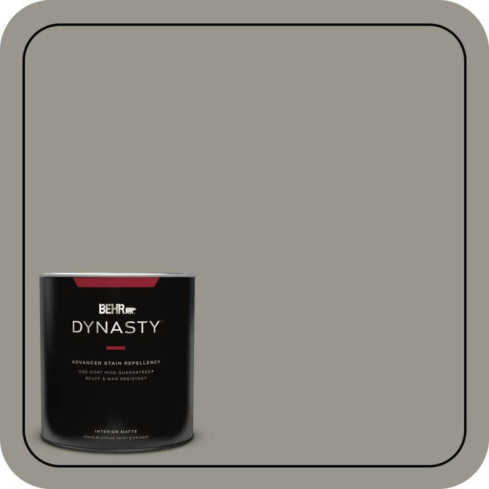 Battleship Gray 1-Quart Matte Interior Paint & Primer: $31.98 Battleship Gray 1-Quart Matte Interior Paint & Primer: $31.98