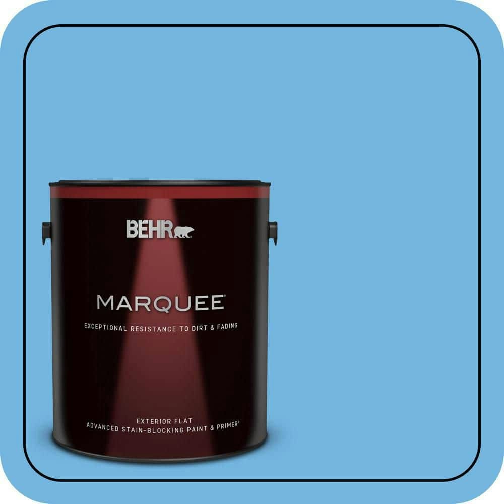 Behr Electra Flat Exterior Paint and Primer 1-Gallon: $67.98 Behr Electra Flat Exterior Paint and Primer 1-Gallon: $67.98