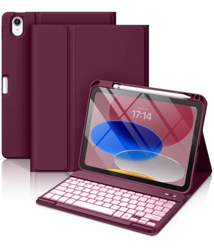 Hamile iPad 10th & 11th Generation Keyboard Case: $29.97
