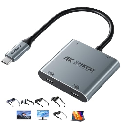 Guermok 4-in-1 Dual USB-C Display Hub: $37.99 Guermok 4-in-1 Dual USB-C Display Hub: $37.99