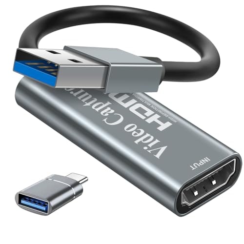 Papeaso 4K HDMI to USB 3.0 Video Capture Card: $14.99 Papeaso 4K HDMI to USB 3.0 Video Capture Card: $14.99