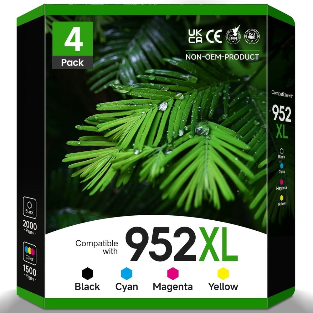 952XL Ink Cartridges for HP OfficeJet Pro 4-Pack: $23.98 952XL Ink Cartridges for HP OfficeJet Pro 4-Pack: $23.98