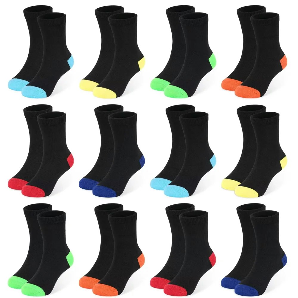 Toddler Crew Socks 12-Pack: $9.49