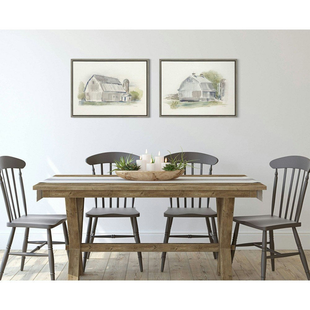 Kate & Laurel 18" x 24" Sylvie Barn 2 Framed Canvas by Patricia Shaw: $54.99 Kate & Laurel 18" x 24" Sylvie Barn 2 Framed Canvas by Patricia Shaw: $54.99