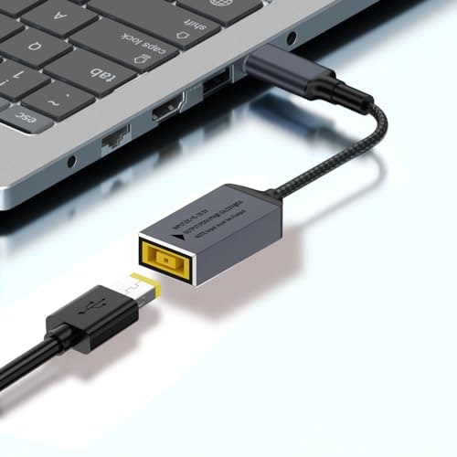 Pluspoe USB-C to Slim Tip Power Adapter: $9.99