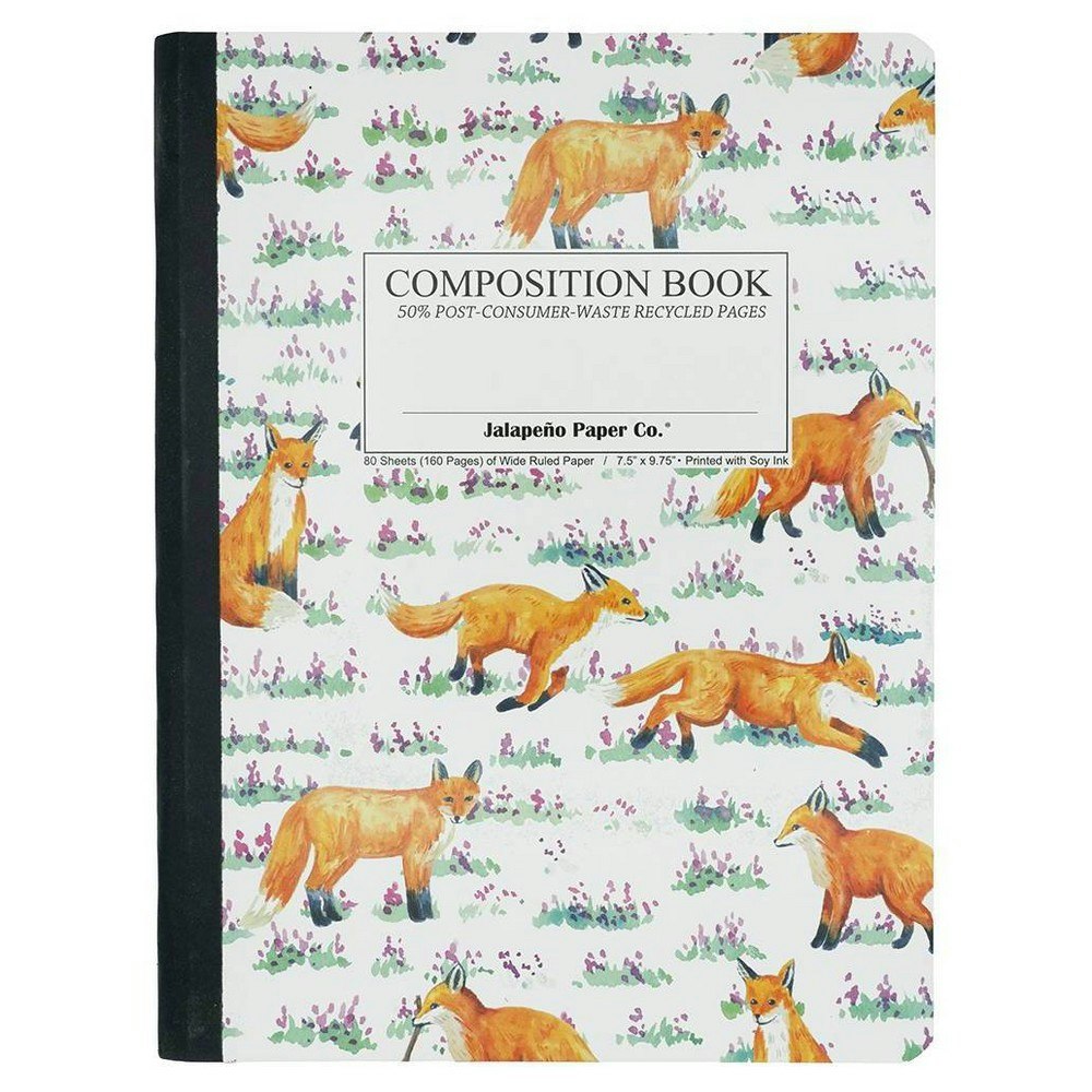 Jalapeno Paper Co. 7.5"x9.75" College Ruled Composition Notebook: $2.99 Jalapeno Paper Co. 7.5"x9.75" College Ruled Composition Notebook: $2.99