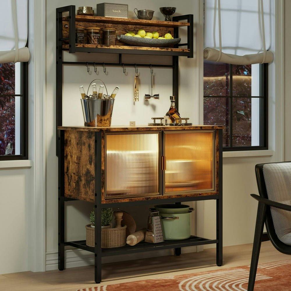 Bestier 59-Inch Coffee Bar Station with Storage: $94.79
