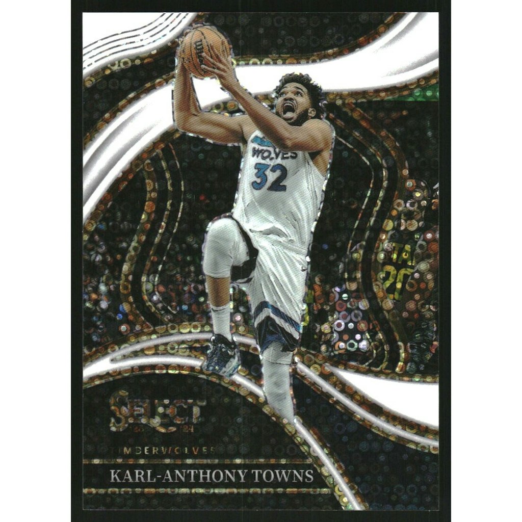 2023-24 Select White Disco Prizm Karl-Anthony Towns Card #205: $10 2023-24 Select White Disco Prizm Karl-Anthony Towns Card #205: $10