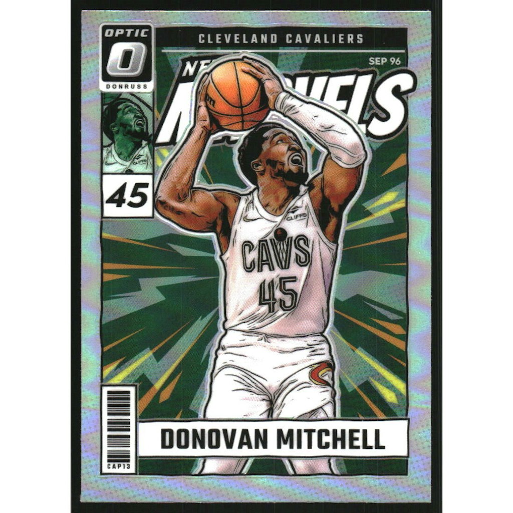 Donovan Mitchell 2024-25 Donruss Optic Net Marvels Holo Card: $10 Donovan Mitchell 2024-25 Donruss Optic Net Marvels Holo Card: $10